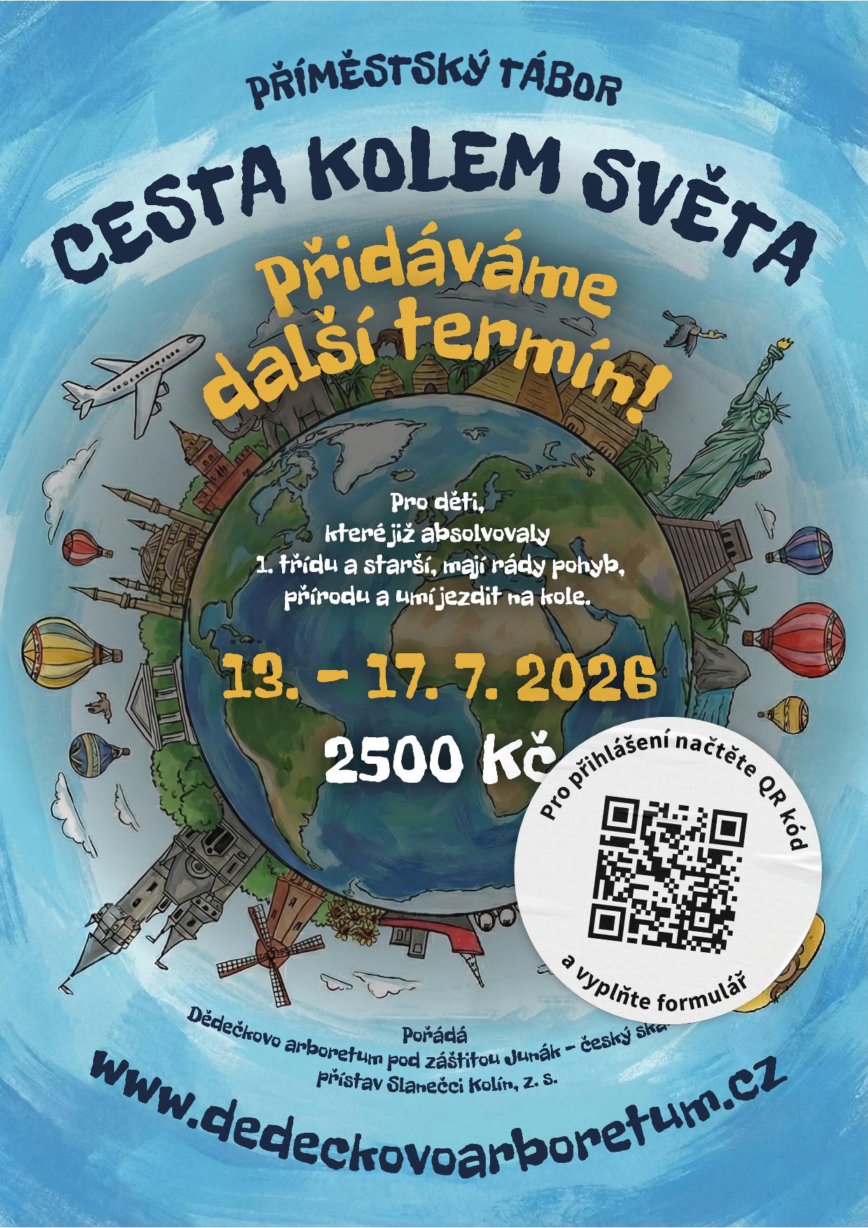 Cesta kolem světa - přidaný termín